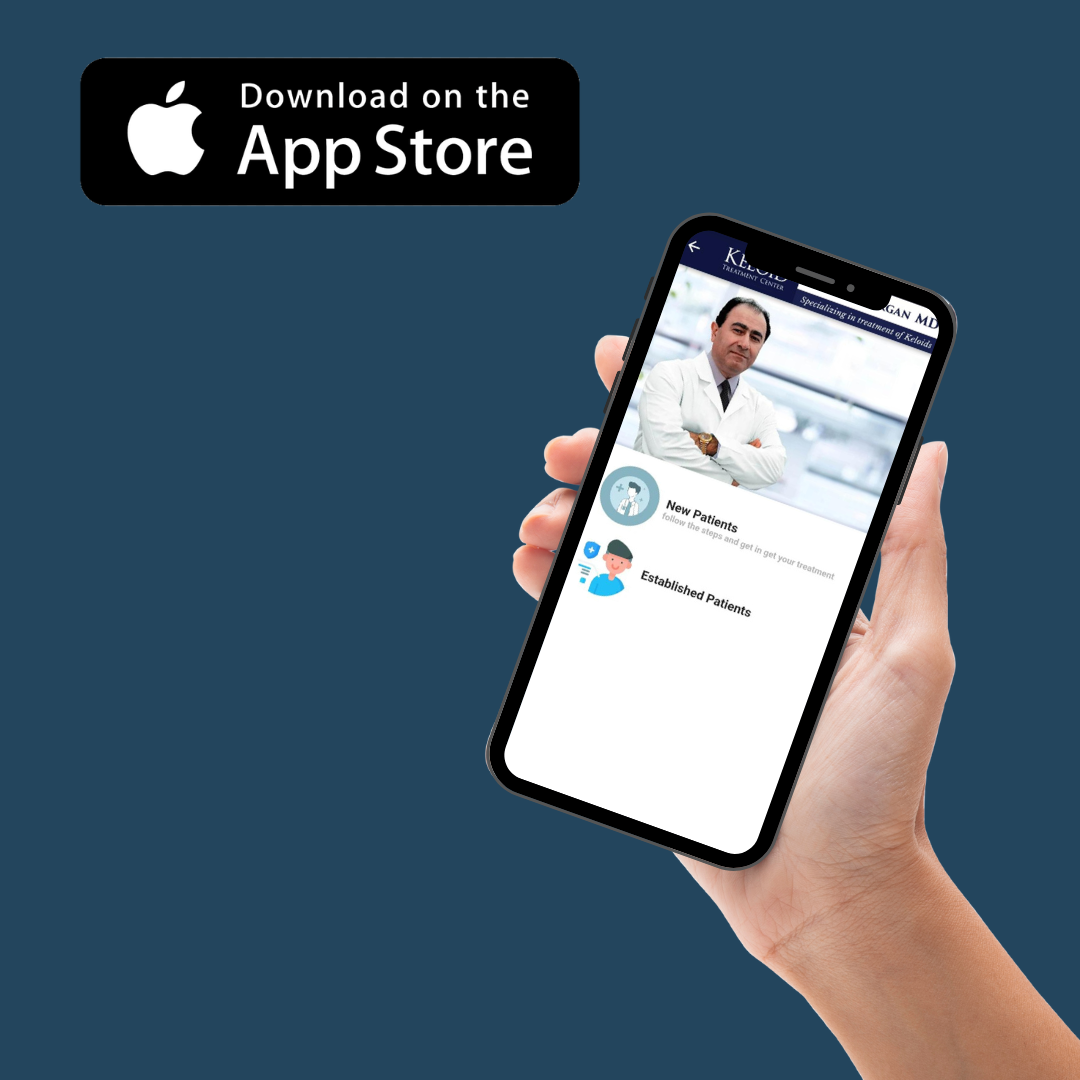 Keloid app for iPhone®